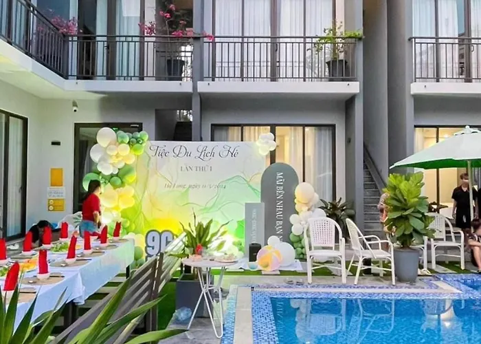 Chuoi Villa Tuan Chau 8 Ngu - Be Boi Rieng - San Vuon - Bbq