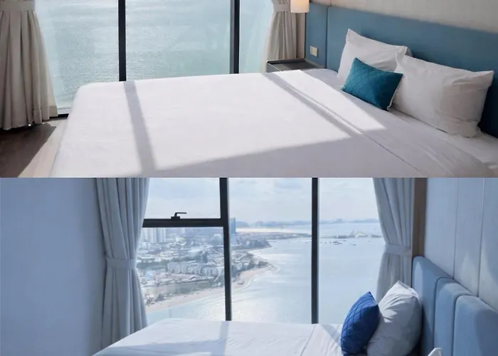 A La Carte Ha Long Oceanview Panoramic 2Br2Wc 75M2 Suite With Balcony